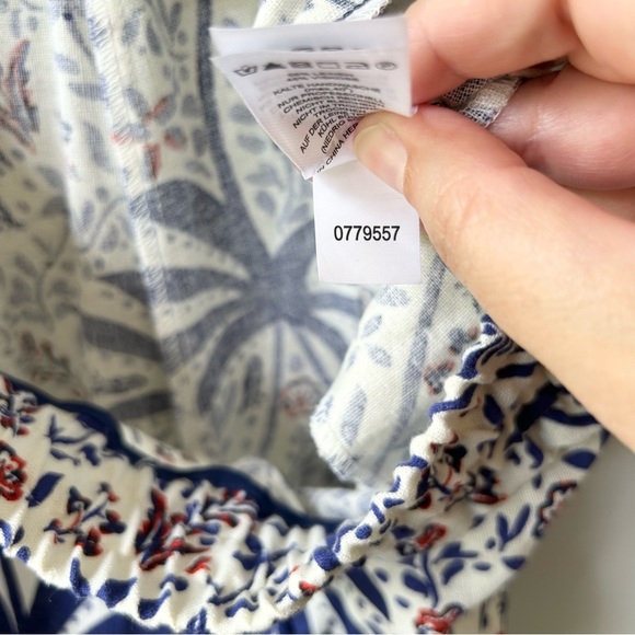 Joie linen blend wide leg drawstring elastic waist pants - Picture 9 of 9